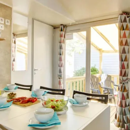Ferienhaus Camping Bella Italia - Comfort Xl Mobilheim Peschiera del Garda